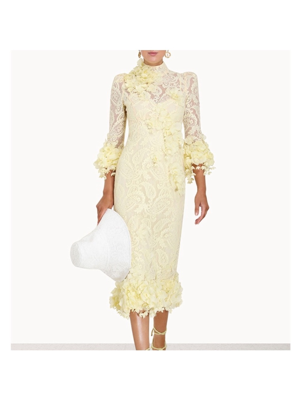 IN SEARCH OF!!! Zimmermann High Tide Lace Midi Dress
